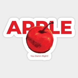 APPLE Sticker